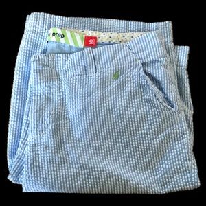 Old Navy Seersucker Bermuda Shorts